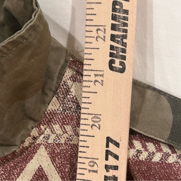 Lucky Brand Kids Camouflage Aztec Full Zip Button Jacket  Size 7 - Picture 12 of 13